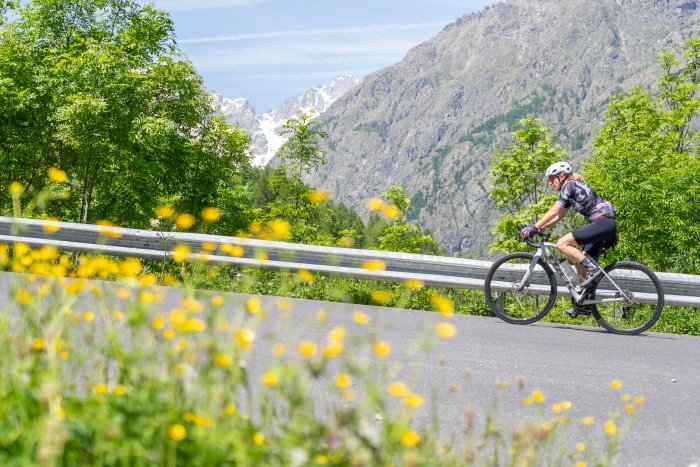 Vélo de route à Puy Saint Vincent