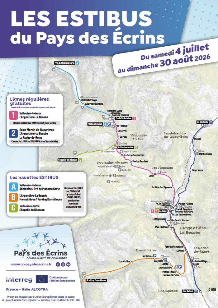 Navettes Puy Saint Vincent