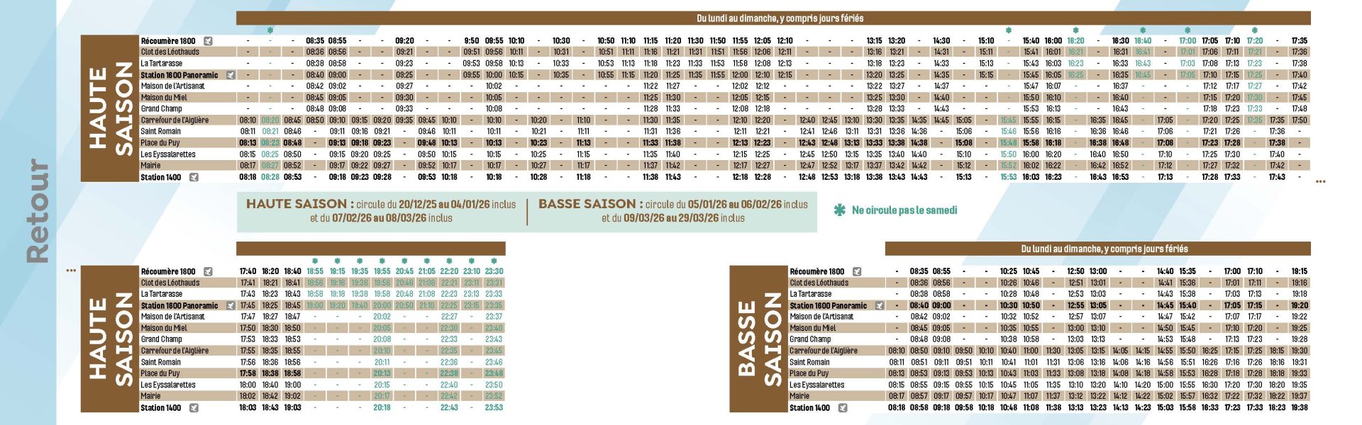 Skibuss Puy Saint Vincent