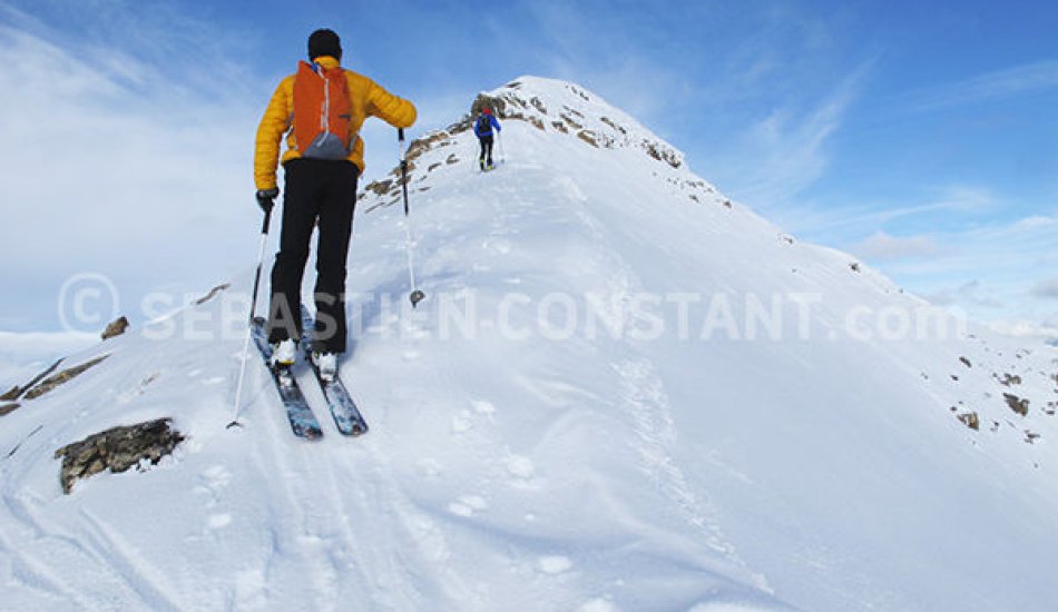 Ski de rando pointe de l'Eyssina