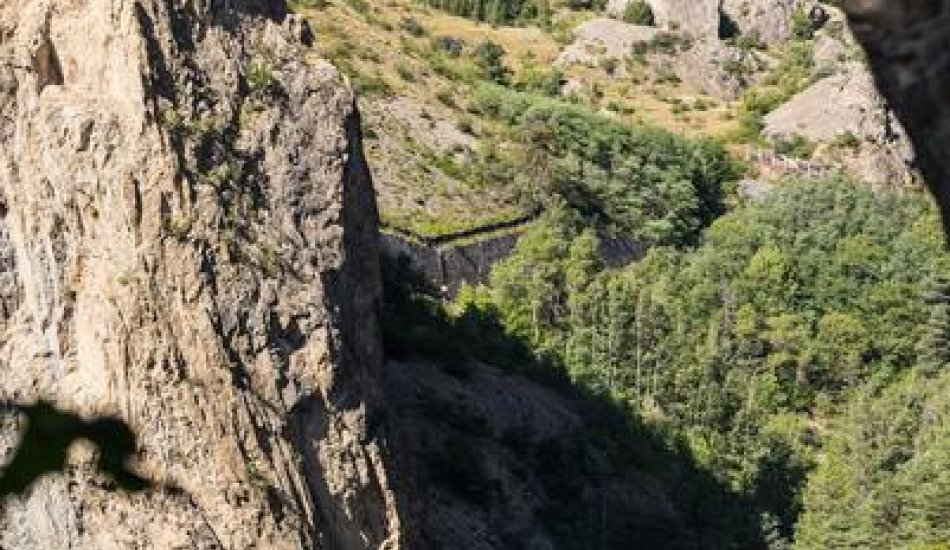 Via ferrata - Grande passerelle