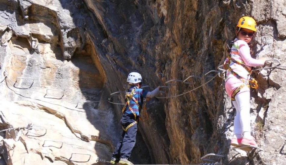 Via ferrata - Via ferrata enfant