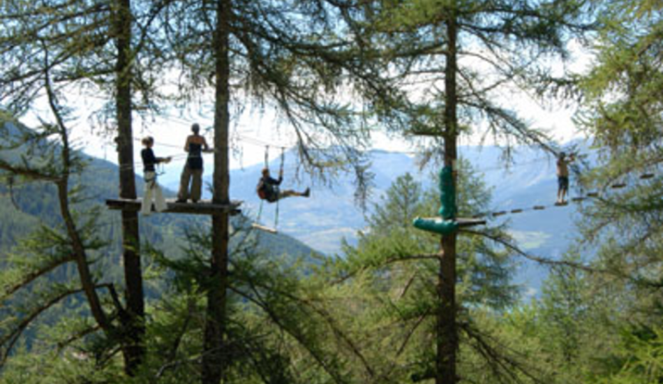 Autre photo - parcours accrobranche dans le Pays des Ecrins