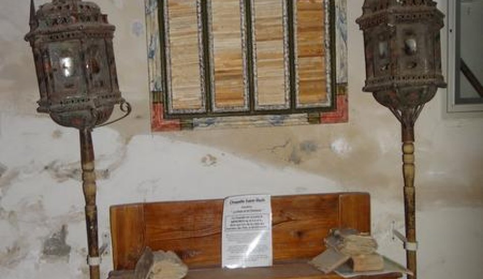 Mobilier chapelle St-Roch des Prés - Une partie du mobilier des Pénitents à la chapelle Saint-Roch des Prés