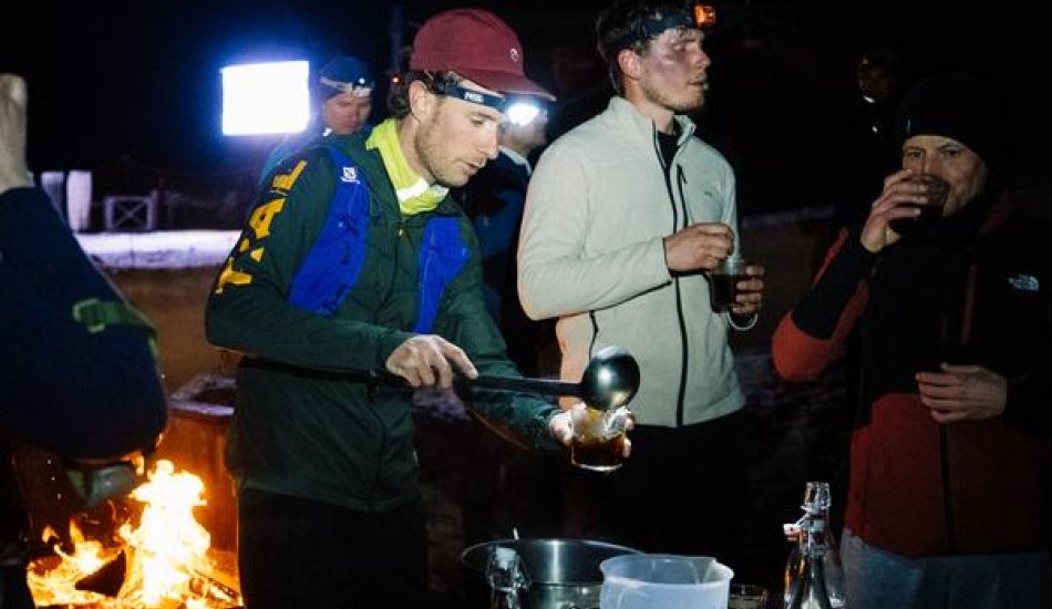 Trail running dans la neige_Puy-Saint-Vincent