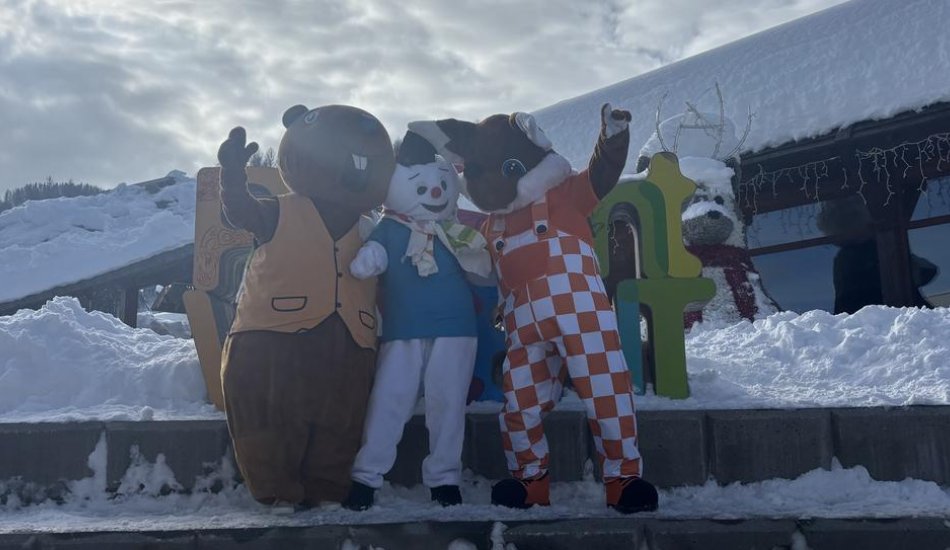 Festi'cotte avec les mascottes_Puy-Saint-Vincent - Festi'cotte