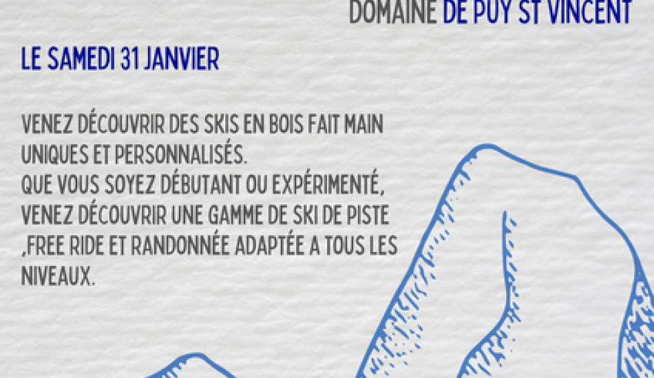 Ski test M&amp;Ski – Skis en bois écoresponsables_Puy-Saint-Vincent