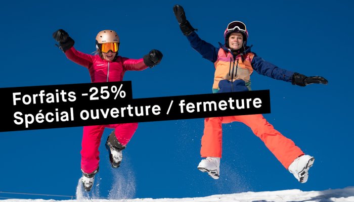 bon plan skipass ouverture - fermeture
