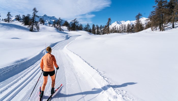 Ski de fond Les Têtes domaine nordique de Puy Saint Vincent