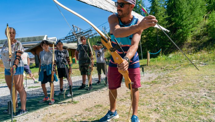 Tir à l'arc Puy Saint Vincent