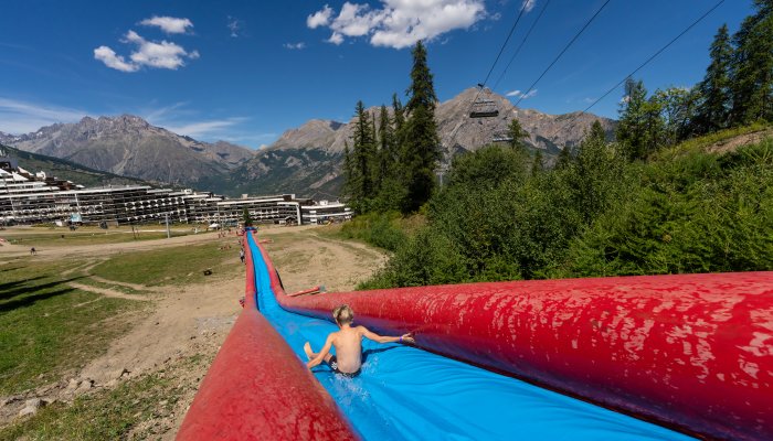 Ventre glisse Puy Saint Vincent