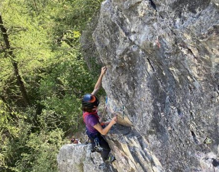 Clémence Bacquet, Chat Perché escalade_Champcella