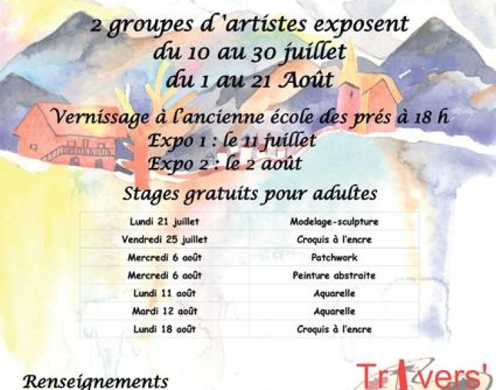Stage Travers'Arts : Patchwork_Puy-Saint-Vincent Stage Travers'Arts : Patchwork_Puy-Saint-Vincent