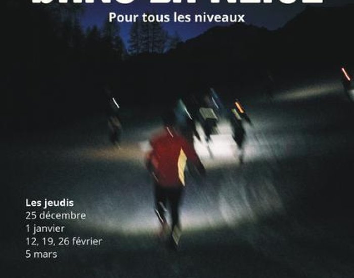 Trail running dans la neige_Puy-Saint-Vincent