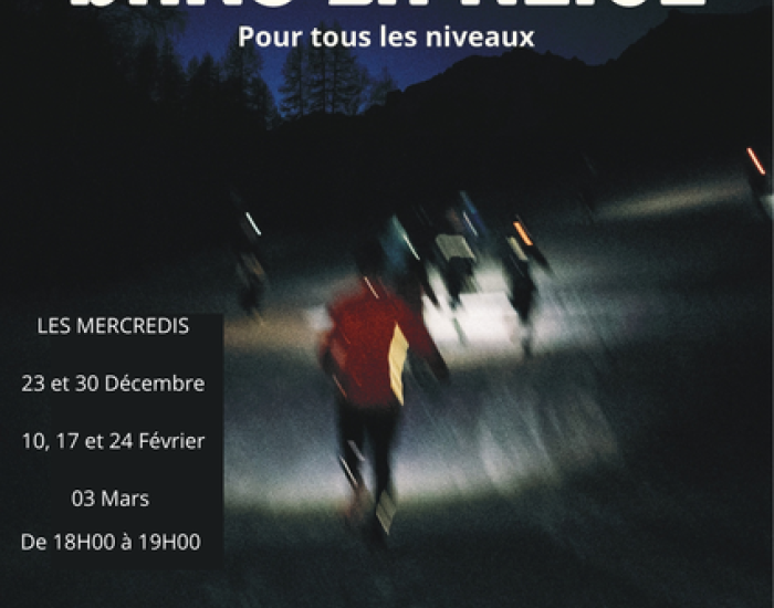 Trail running dans la neige_Puy-Saint-Vincent