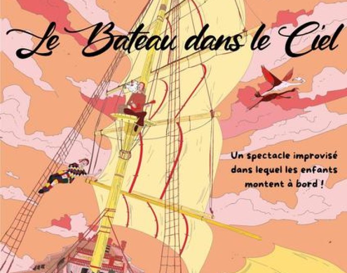 Spectacle immersif : Le bateau dans le ciel_Puy-Saint-Vincent - bateau dans le ciel Spectacle immersif : Le bateau dans le ciel_Puy-Saint-Vincent - bateau dans le ciel