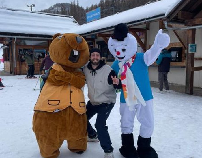 Festi'cotte avec Floky et Sifflote_Puy-Saint-Vincent - Floky et Sifflotte