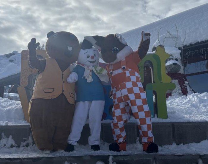 Festi'cotte avec les mascottes_Puy-Saint-Vincent - Festi'cotte