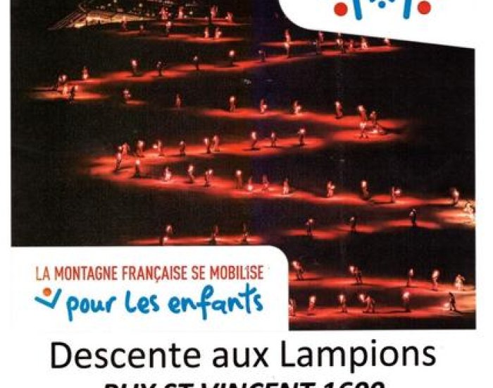 Les P'tits Flambeaux et Feu d'artifice_Puy-Saint-Vincent