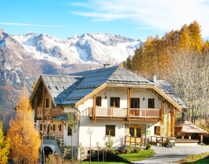 gite AlpeLune - Vue sur le gîte
