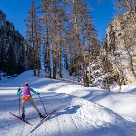 Ski de fond à Puy Saint Vincent