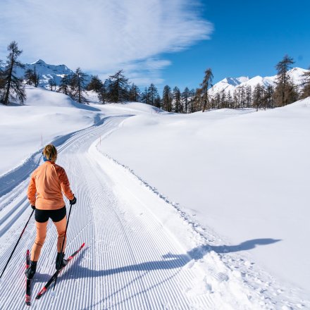 Ski de fond Les Têtes domaine nordique de Puy Saint Vincent