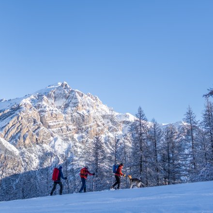 Randonnée hivernale Puy Saint Vincent