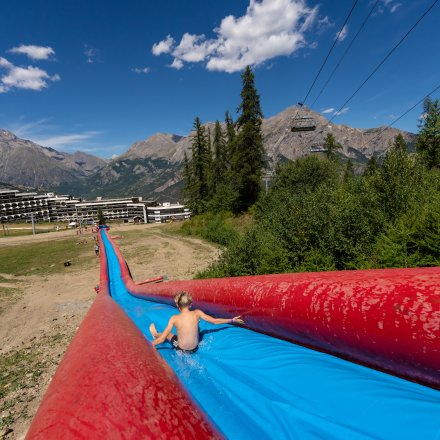 Ventre glisse Puy Saint Vincent
