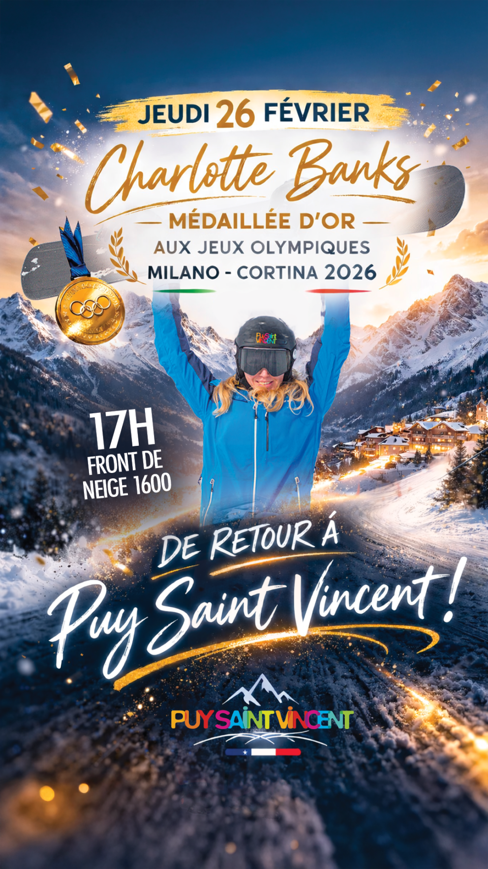 Charlotte Banks Puy Saint Vincent