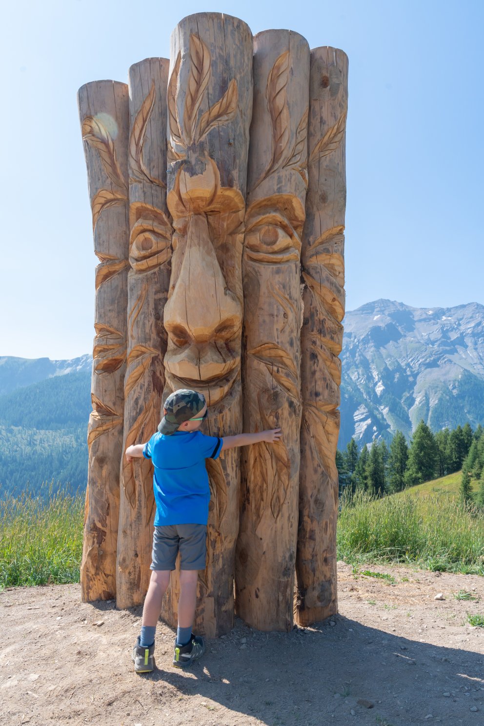 Sentier des Géants Puy Saint Vincent