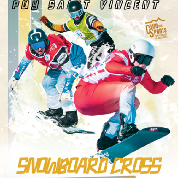 Coupe d’Europe de Snowboard cross !_Puy-Saint-Vincent