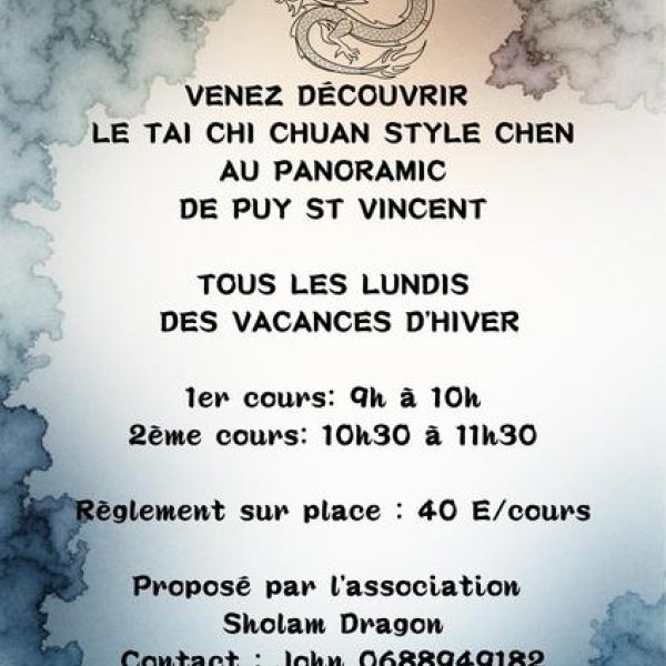 COURS TAI CHI CHUAN STYLE CHEN_Puy-Saint-Vincent