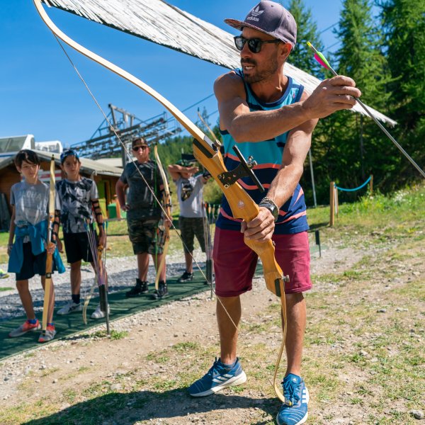Tir à l'arc Puy Saint Vincent